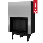 Krbová vložka Kratki Nadia 10kW s výsuvem, černé obložení Termotec